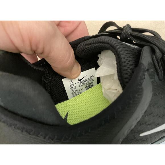 New! Mens Nike Free RN 2018 Black Running Shoes. Size 10. Awesome Shoes!!! - Picture 3 of 7